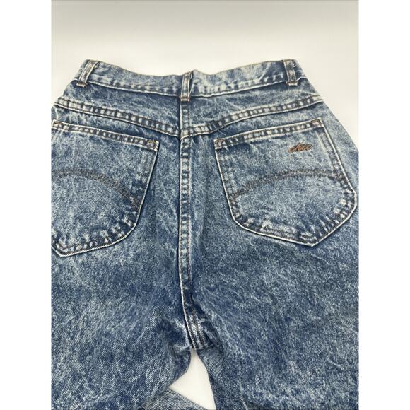 Vintage Women’s Lee Size 9 Stone Wash High Waist Jeans 80’s - Picture 5 of 6